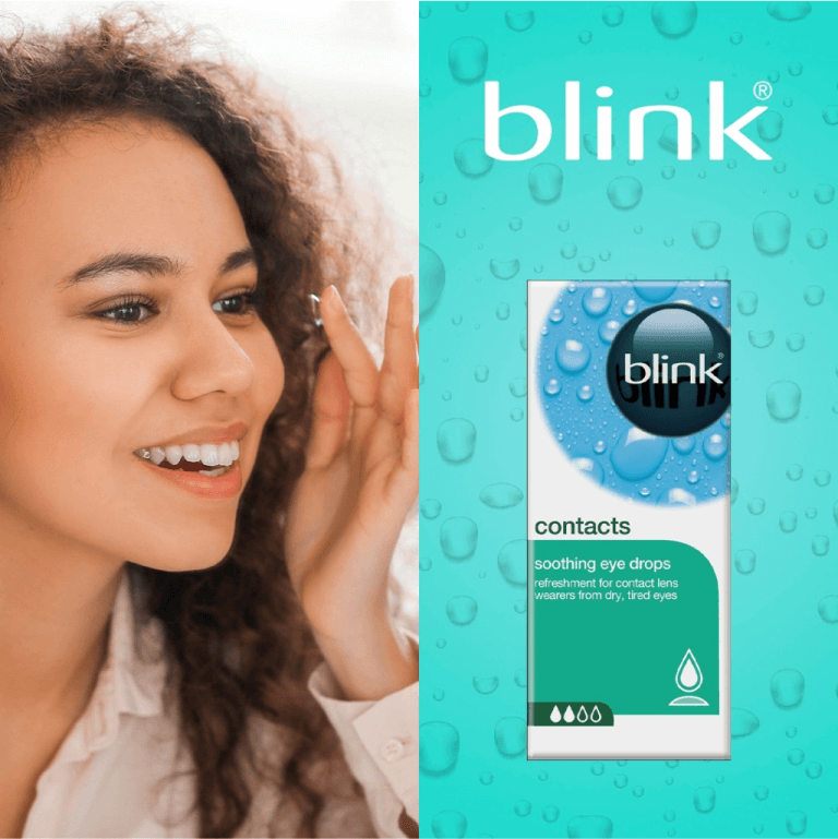 Blink Contacts Promo Hero Image